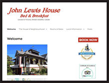 Tablet Screenshot of johnlewishouse.com